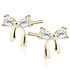 14K Oro amarillo (e-coating)