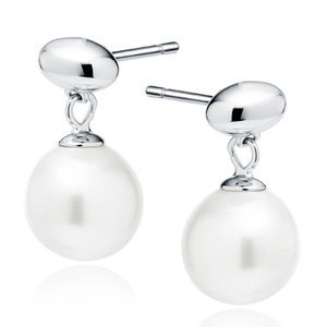 Silver (925) pearl earrings