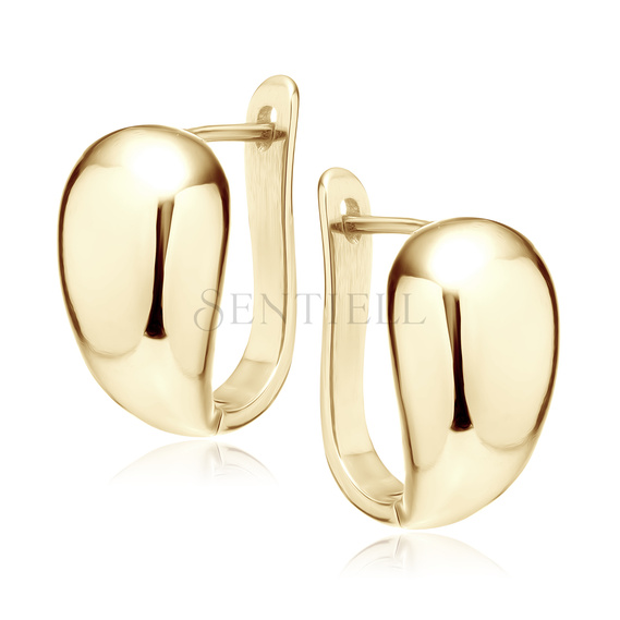 Silver (925) gold-plated earrings