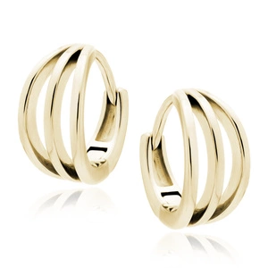Silver (925) gold-plated earrings
