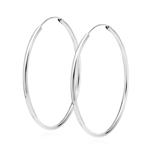 Silver (925) earrings hoop