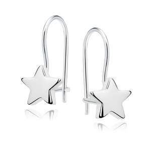 Silver (925) earrings stars