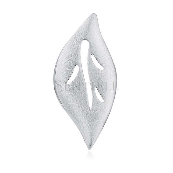 Silver (925) elegant pendant - leaf