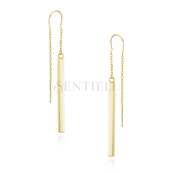 Silver (925) gold plated  earrings