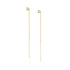 14K Oro amarillo (e-coating)