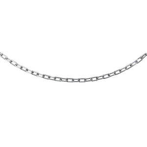 Cadena ancla de plata de ley 925