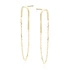 14K Oro amarillo (e-coating)