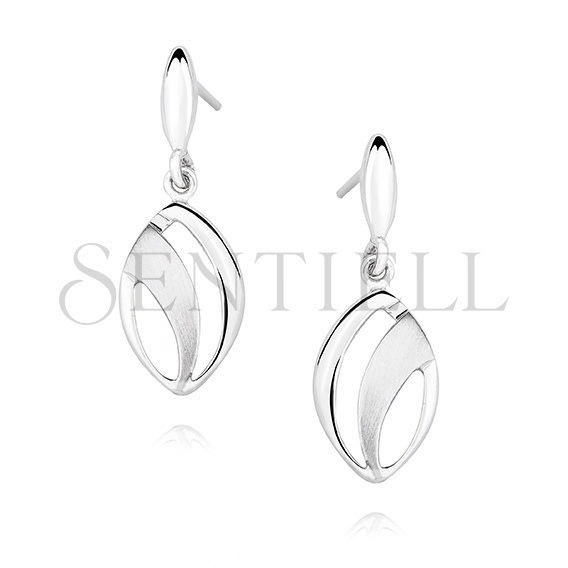 Silver (925) elegant earrings