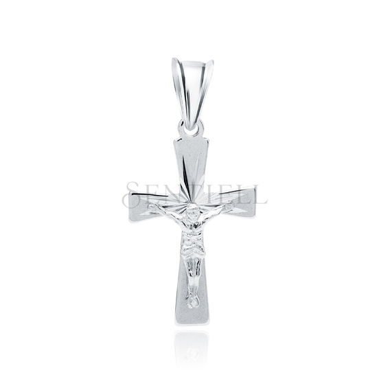 Cruz colgante en plata de ley 925