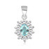 Aquamarine || White