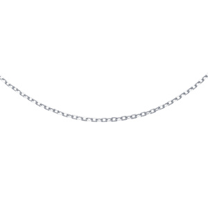 Silver (925) chain anchor diamond cut