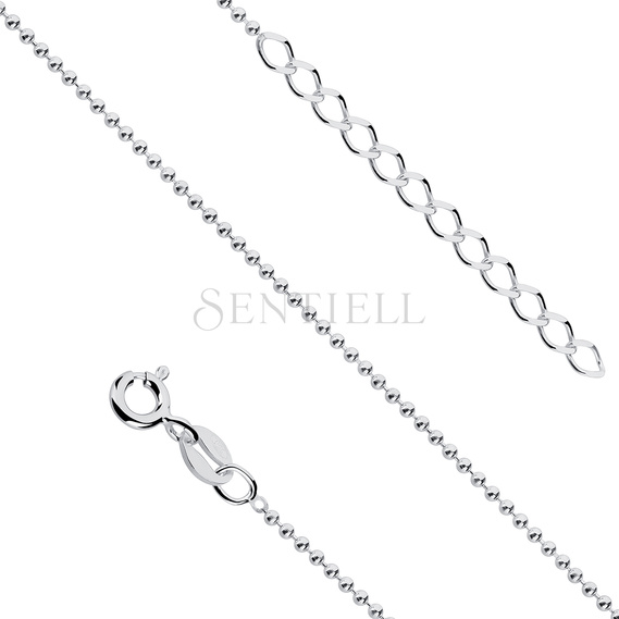 Silver (925) anklet - adjustable size