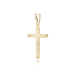 Silver (925) gold-plated pendant cross