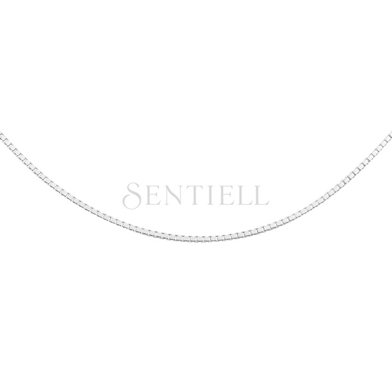 Silver (925) Venetian box chain - diamond-cut