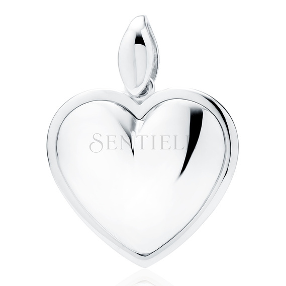 Silver (925) Pendant - heart