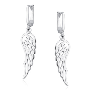 Silver (925) earrings - wings