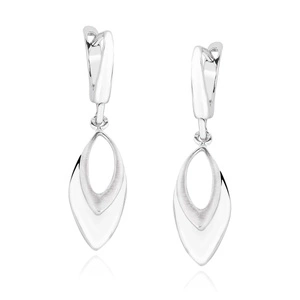 Silver (925) elegant earrings