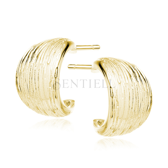 Silver (925) gold-plated earrings