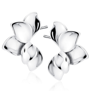 Silver (925) earrings - leafs