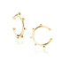 14K Oro amarillo (e-coating)