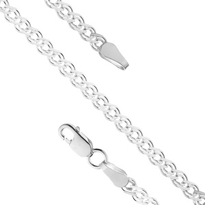 Silver bracelet (925) Nonna diamond-cut Ø 055