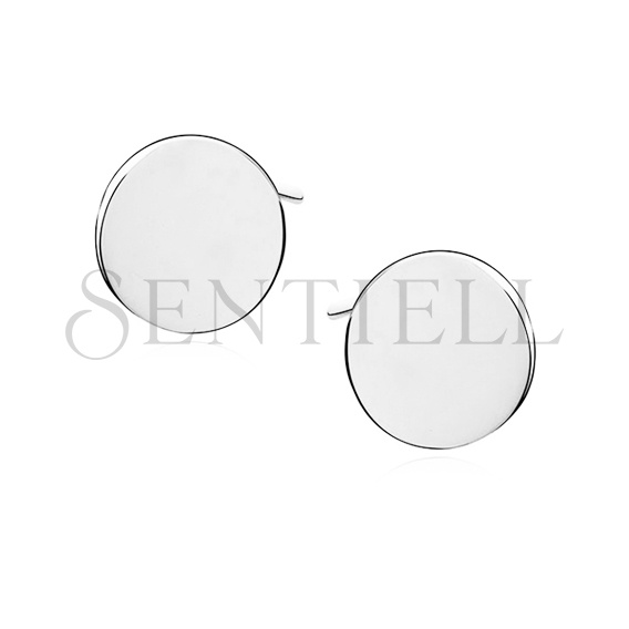 Silver (925) earrings - circles