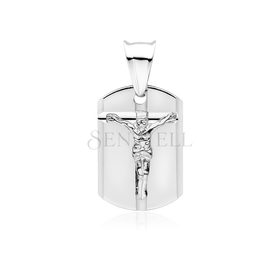 Silver (925) pendant - Jesus Christ on cross