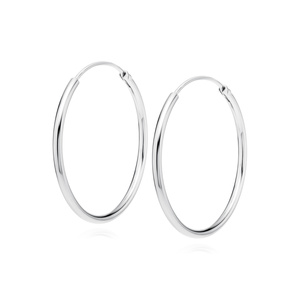 Silver (925) earrings hoop