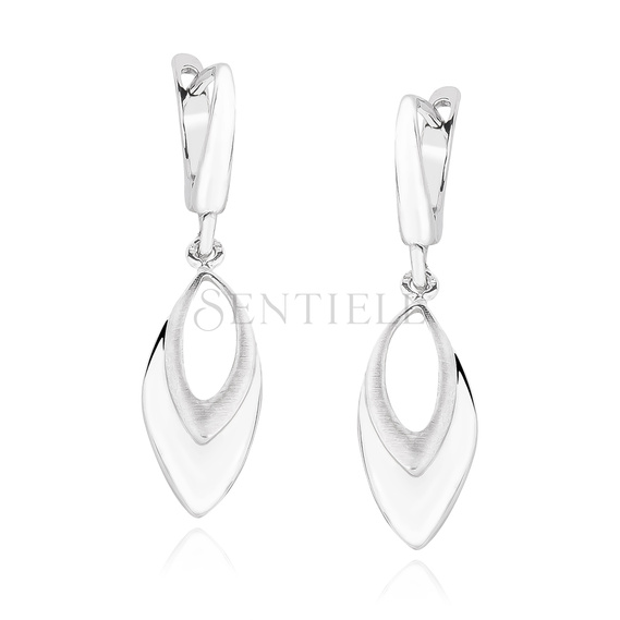 Silver (925) elegant earrings