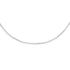 Silver (925) Spiga chain - fox tail