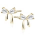 14K Oro amarillo (e-coating)