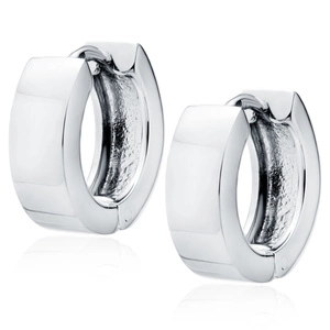 Silver (925) earrings hoop