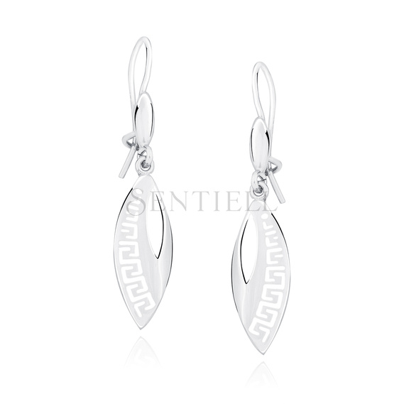 Silver (925) elegant earrings