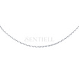 Silver (925) diamond cut anchor chain