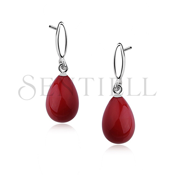 Silver earrings 925 tears