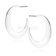 Silver (925) earrings - crescents