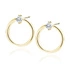 14K Oro amarillo (e-coating)