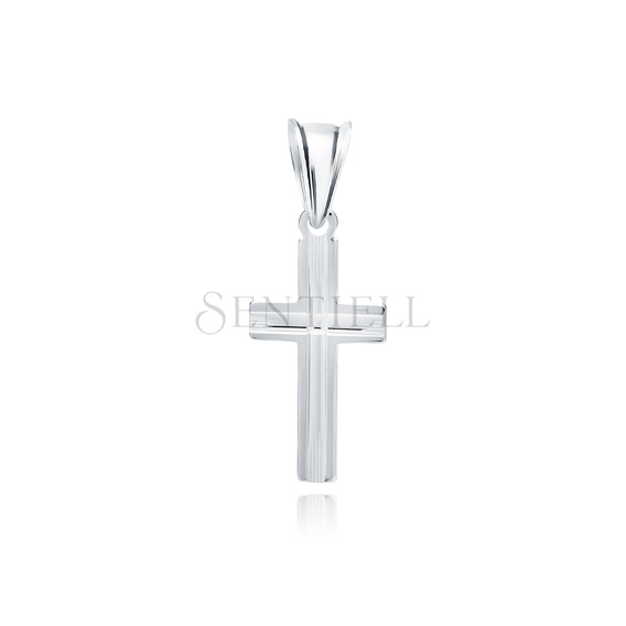 Colgante cruz de plata de ley 925