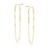 14K Oro amarillo (e-coating)