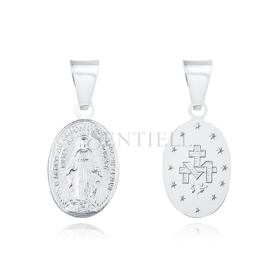 Colgante de Plata de ley 925 Virgen Milagrosa