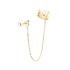 14K Oro amarillo (e-coating)