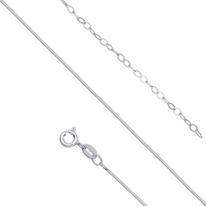 Silver (925) anklet - adjustable size