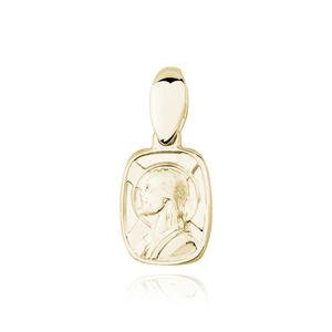 Silver (925) gold-plated pendant Jesus Christ