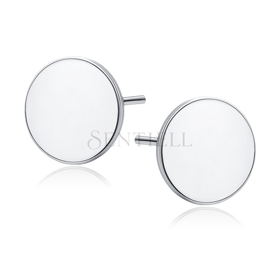 Silver (925) earrings - circles