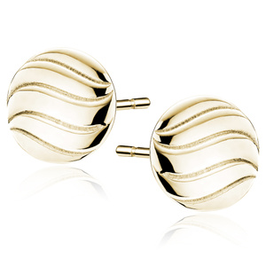 Silver (925) gold-plated earrings