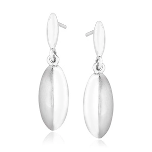 Silver (925) elegant earrings