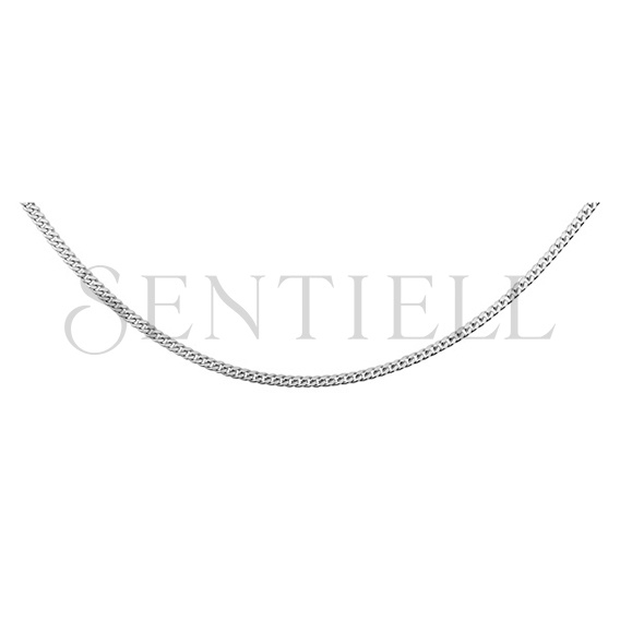 Silver (925) diamond-cut curb chain - curb Ø 044