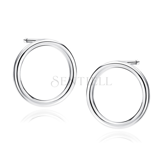 Silver (925) earrings - circles