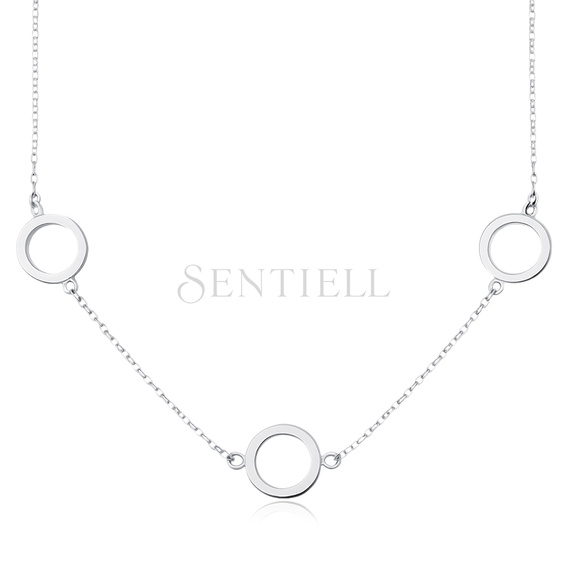 Silver (925) necklace - three circles
