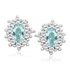 Aquamarine || White